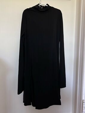 Black dance costume dress
